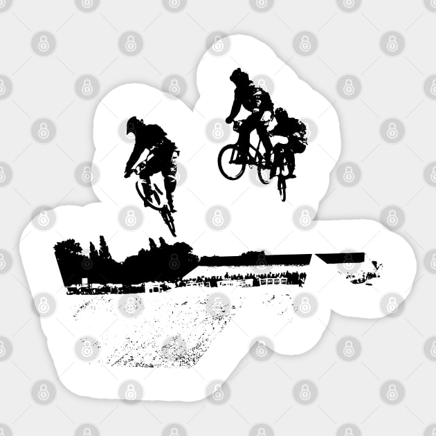 bmx racing Sticker by rickylabellevie